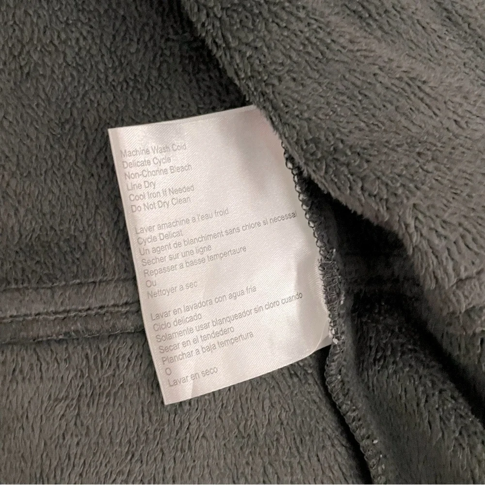 MICHAEL KORS Women’s Gray Fur Lined Lightweight Winter Jacket Size Medium - Picture 3 of 11